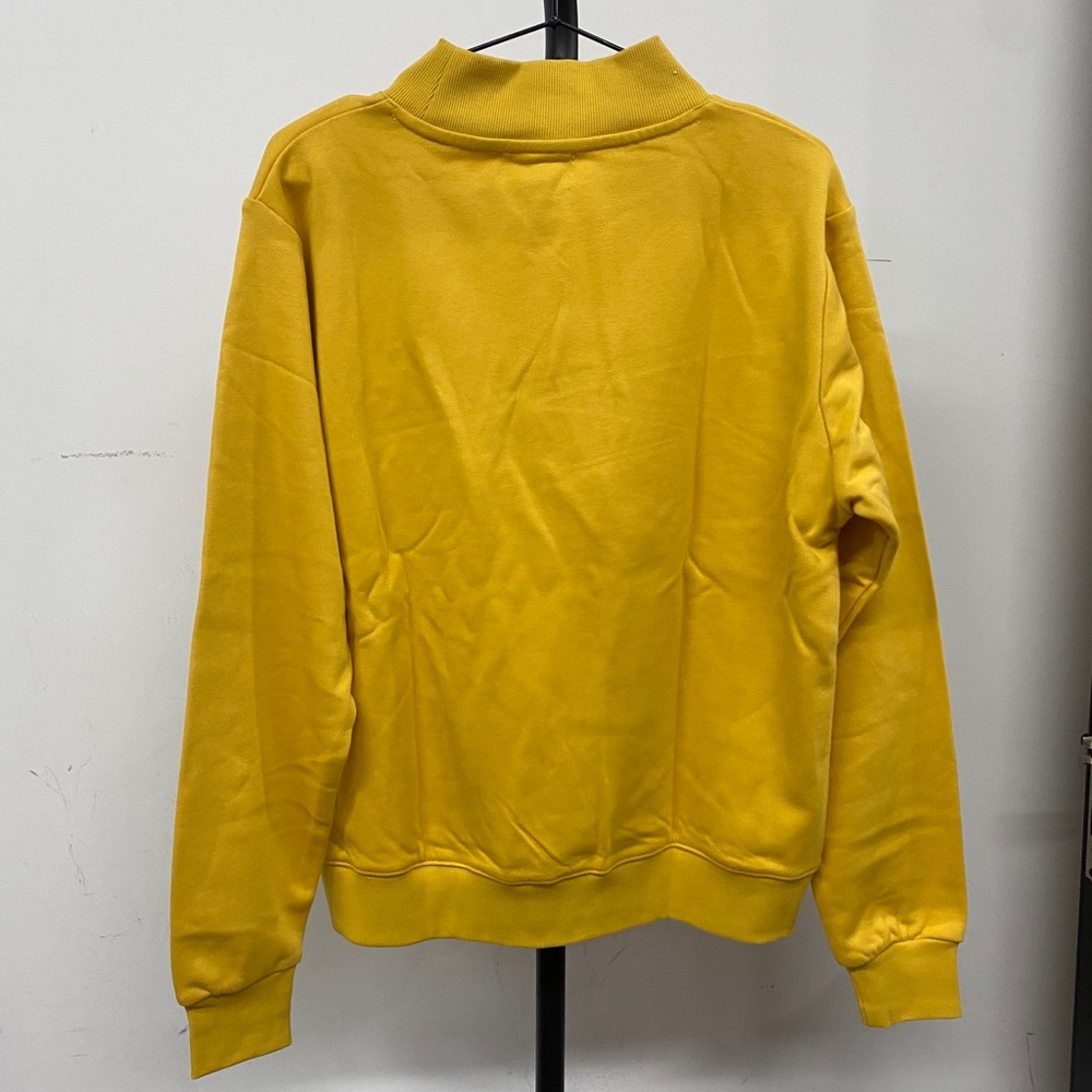 Parke yellow round-neck long-sleeve sports jacket - Picture 2 of 5